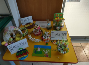 Wewnątrzprzedszkolny konkurs plastyczny ''Wielkanocna ozdoba''