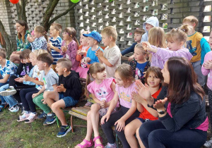 Publiczność w trakcie "Turnieju wiedzy o zdrowiu".