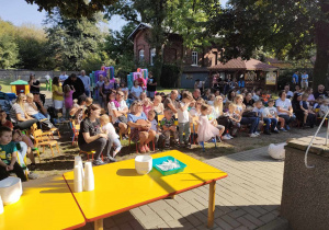 Piknik Integracyjny "Na dobry początek" na ogrodzie przedszkolnym.