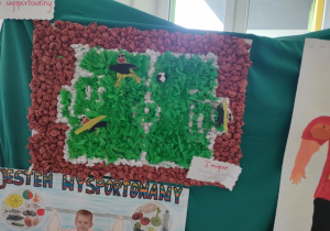 Praca 6-letniego Wojtka Starzyńskiego z "Biedronek", za którą chłopiec zdobył I miejsce!