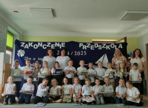 Uroczystość Zakończenia Przedszkola w grupie "Pszczółek".
