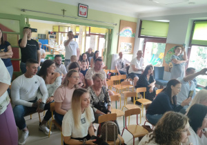 Goście obecni na Pszczółkowej Uroczystości Zakończenia Przedszkola.