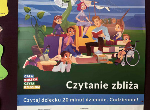 Wizyta "Motylków" w Miejskiej Bibliotece Publicznej w Ozorkowie.