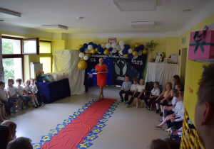 Powitanie przez wychowawcę wszystkich zaproszonych gości.