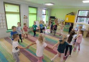 "Taniec Mai", jako forma aktywności ruchowej.
