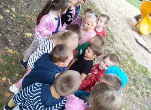 Piątkowe zajęcia na świeżym powietrzu.