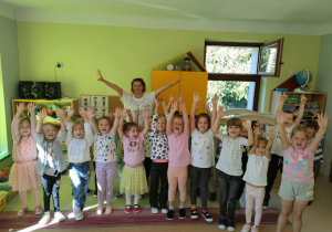 Dzień Kropki wśród dzieci z grupy "Pszczółek".