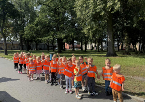 Z uśmiechami wracamy do przedszkola.