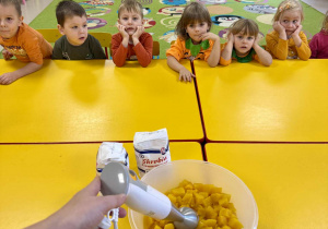 Składniki potrzebne do przygotowania "dynioliny".