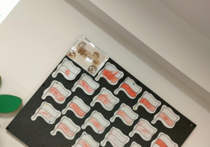 Wystawa patriotycznych prac plastycznych "Jeżyków".