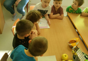 Po kolei zaznaczamy potrzebne przybory kuchenne.