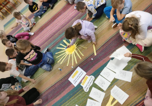 Tworzymy pszczółkowe "Słońce Życzliwości".