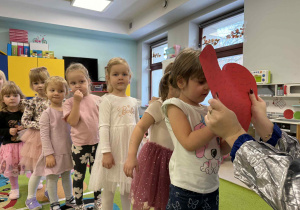 Zabawy andrzejkowe w grupie "Żabki".