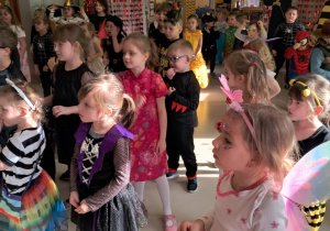 Bal w grupach starszych.