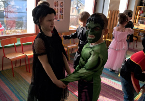 Bal w grupach starszych.