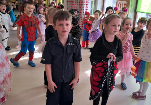 Bal w grupach starszych.