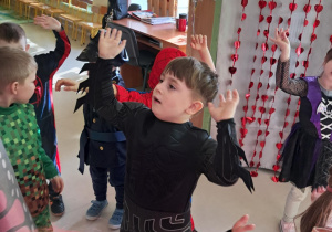 Bal w grupach starszych.