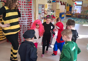 Bal w grupach starszych.