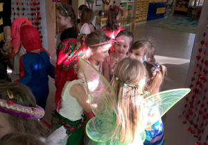 Bal w grupach starszych.