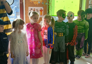 Bal w grupach starszych.