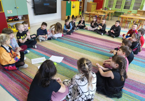 Podsumowanie wiedzy nt. produktów ekologicznych i zdrowego żywienia w grupie V.