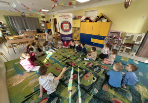 Zajęcia nt. higieny rąk w "Motylkach".