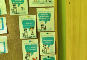 Plansze tematyczne - "Kiedy myjemy ręce?"