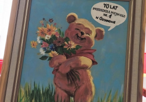 Obraz namalowany przez p. Pawła z okazji 70-lecia naszej placówki.