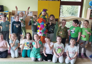 Spotkanie Pszczółek z Marzanną.