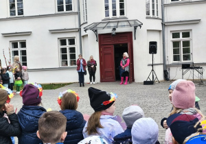Powitanie przez Sekretarz Miasta - p. Magdalenę Błaszczyk.
