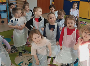 Warsztaty czekoladowe we wszystkich grupach.