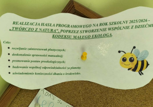 Krótki opis pracy pt. "Kodeks Małego Ekologa".