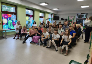 Zaproszeni goście podczas części oficjalnej imprezy.