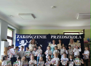 Uroczystość Zakończenia Przedszkola w grupie "Pszczółek".