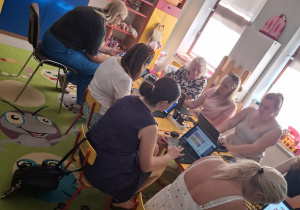 Szkolenie kadry pedagogicznej realizowane w ramach projektu "Horyzonty Cyfrowych Kompetencji".