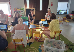 Szkolenie kadry pedagogicznej realizowane w ramach projektu "Horyzonty Cyfrowych Kompetencji".