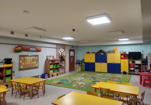 Jedna z klas przedszkolnych.